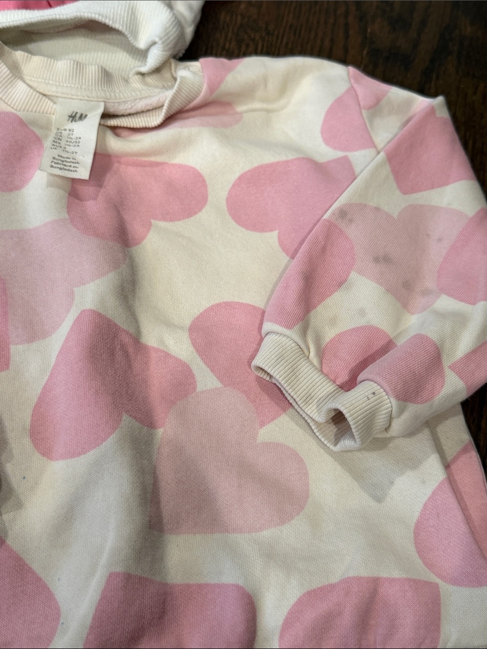 Toddler girls Sweatshirt Bundle - Pink & Lavender purple 2T h&m - Picture 2 of 4